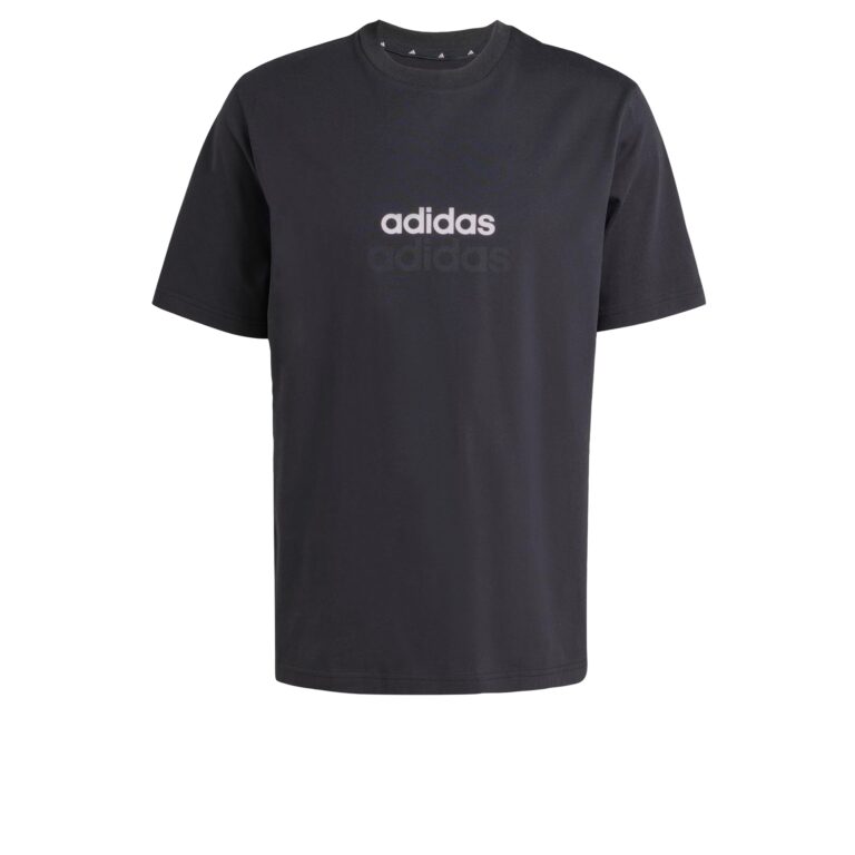 Adidas Essentials Linear T-Shirt Uomo in Jersey