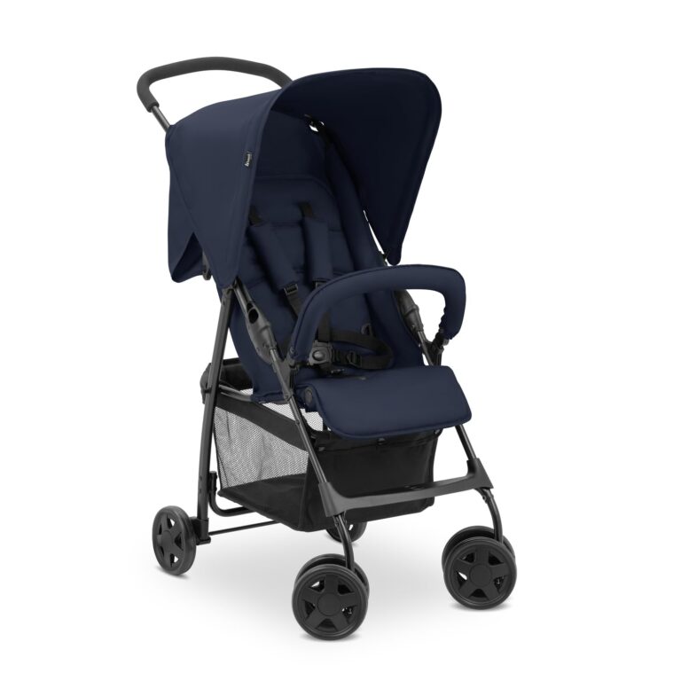 hauck Sport, Blu Scuro - Passeggino da Viaggio Ultraleggero Solo 5,9 kg dalla Nascita fino a 15 k...