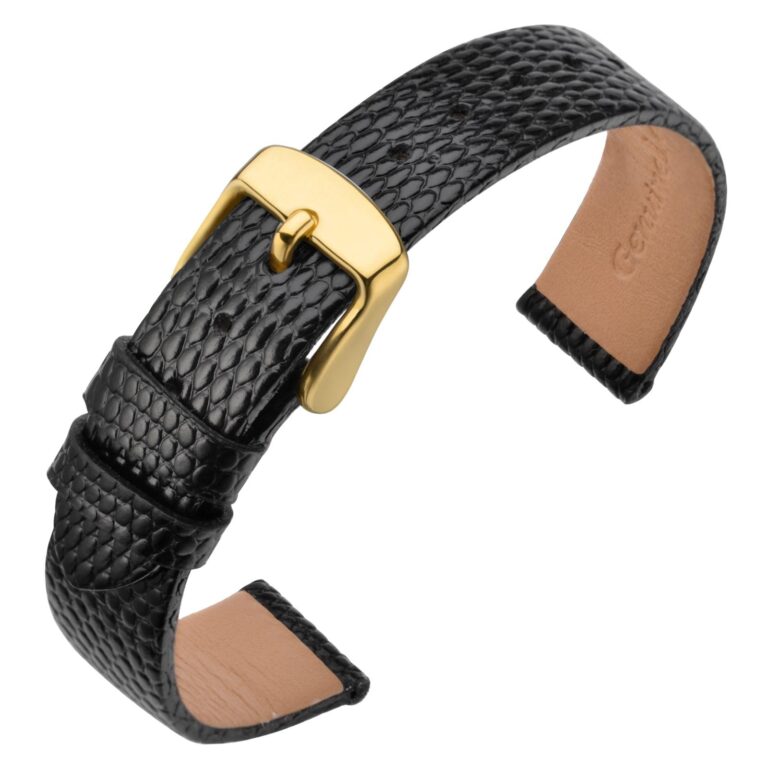 ANNEFIT Cinturino in Pelle per Orologi Donna, Fibbia in Acciaio