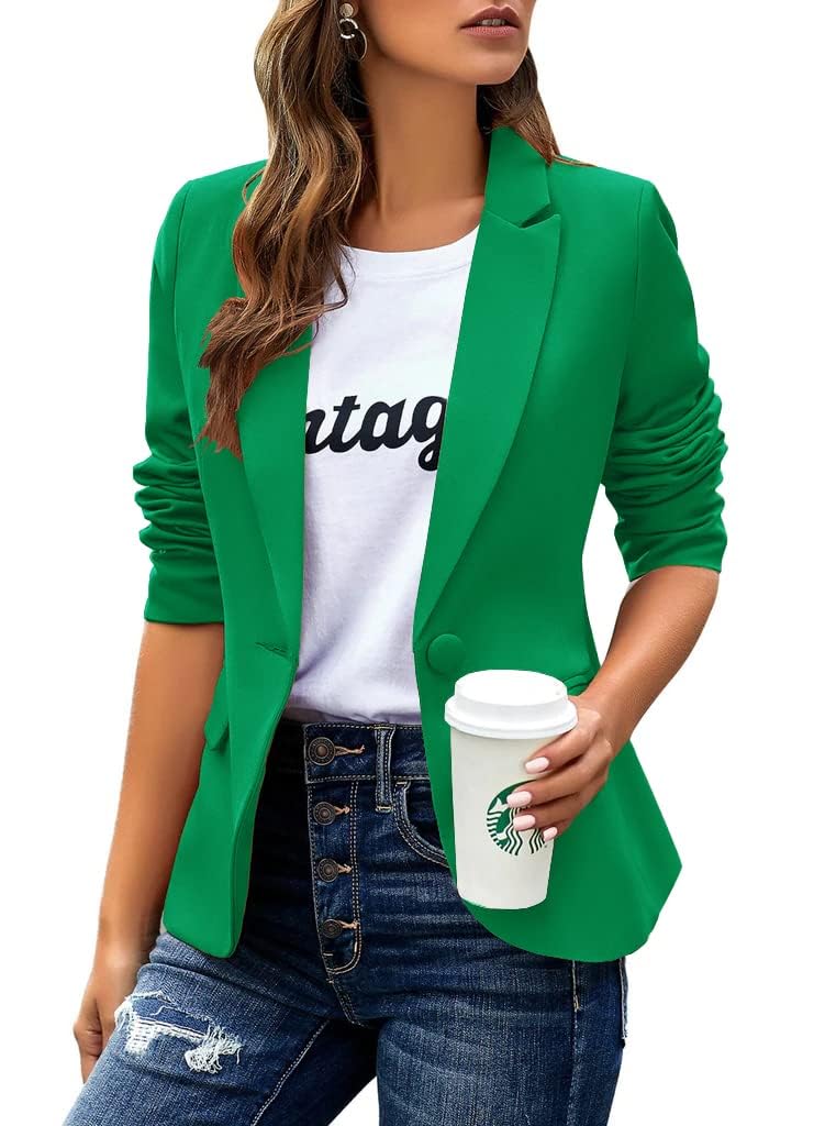 Cicy Bell blazer donna casual maniche lunghe con risvolto
