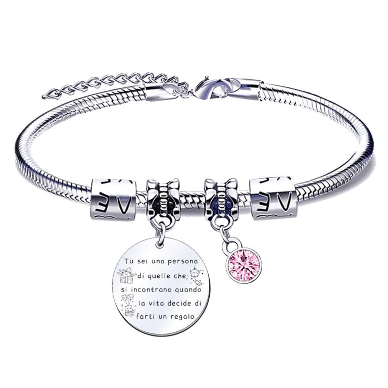 QTQTLP Bracciale Amicizia Regalo per Migliore Amica
