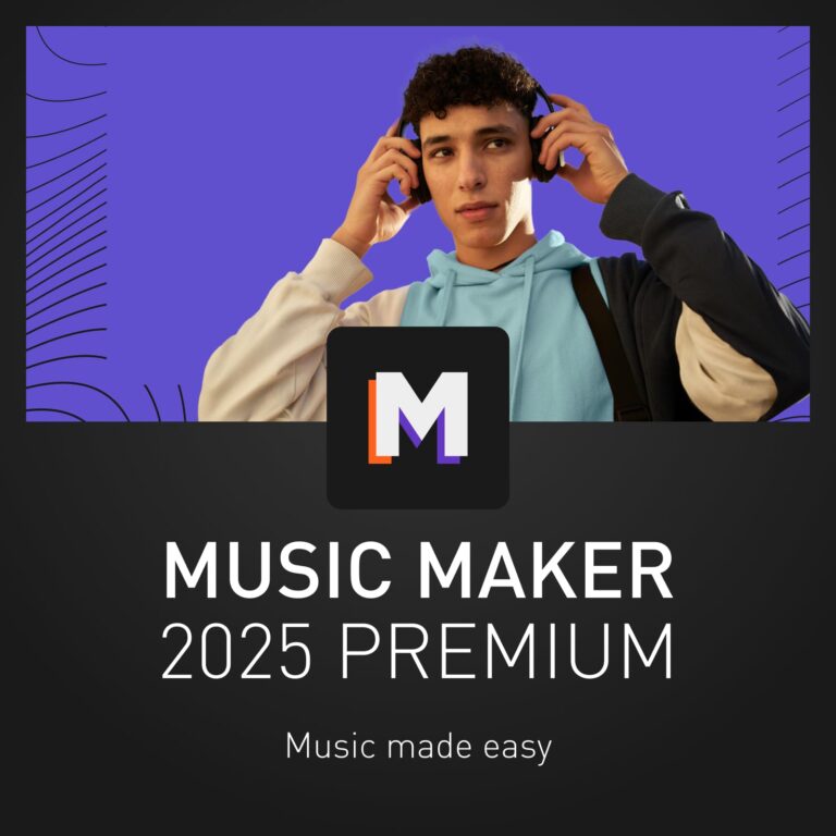 MAGIX Music Maker 2025 Premium – Software musicale completo per Windows