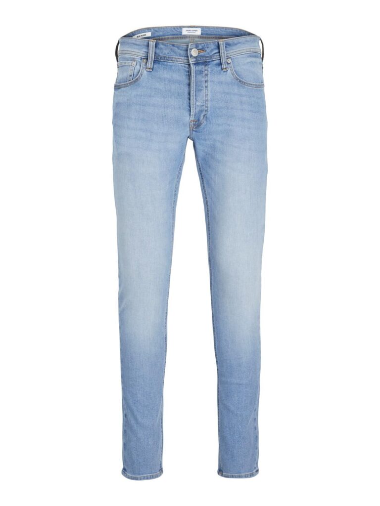 Jack & Jones Jeans Slim Lavaggio Chiaro Elasticizzato Vita Bassa