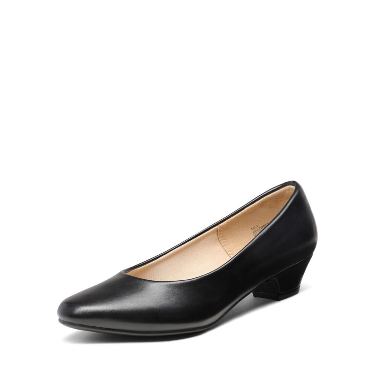 Dream Pairs - Décolleté con tacco basso comode da lavoro
