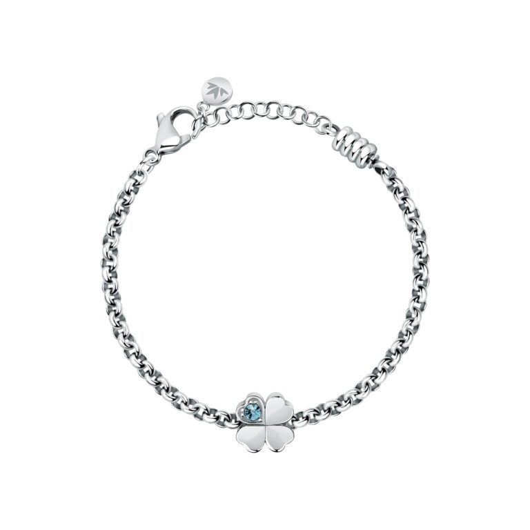 Morellato Drops Bracciale Donna in Acciaio con Cristalli SCZ1284