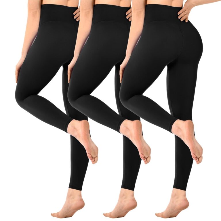 Sinophant Leggings Donna Vita Alta Opachi - Confezione da 3