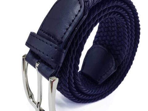 Glamexx24 Cintura Elastica Intrecciata Unisex Regolabile per Jeans