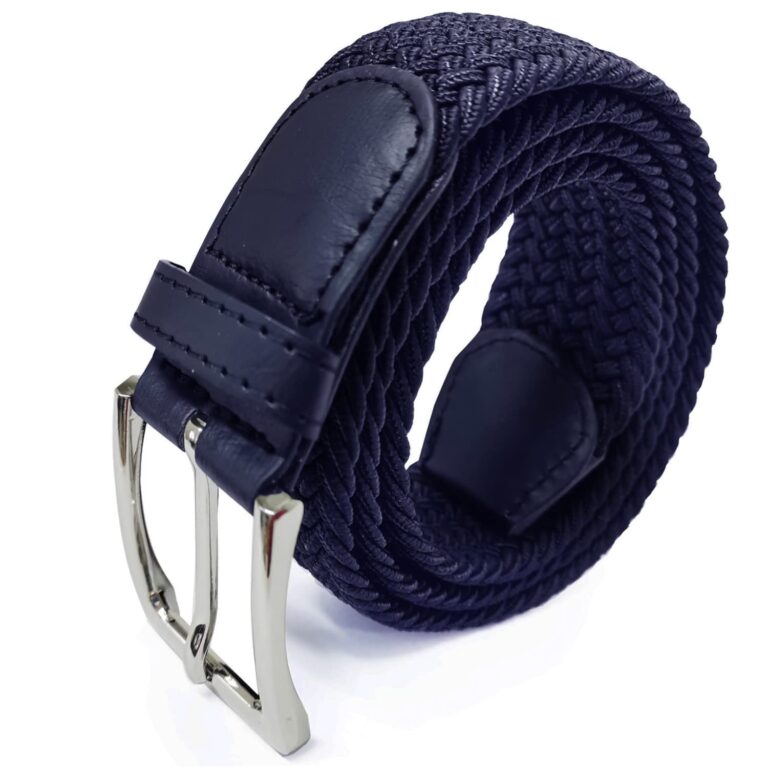 Glamexx24 Cintura Elastica Intrecciata Unisex Regolabile per Jeans