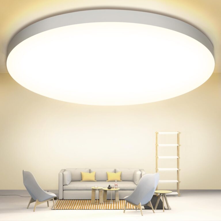 OUILA Plafoniera LED 24W 4000K IP44 per Bagno e Cucina