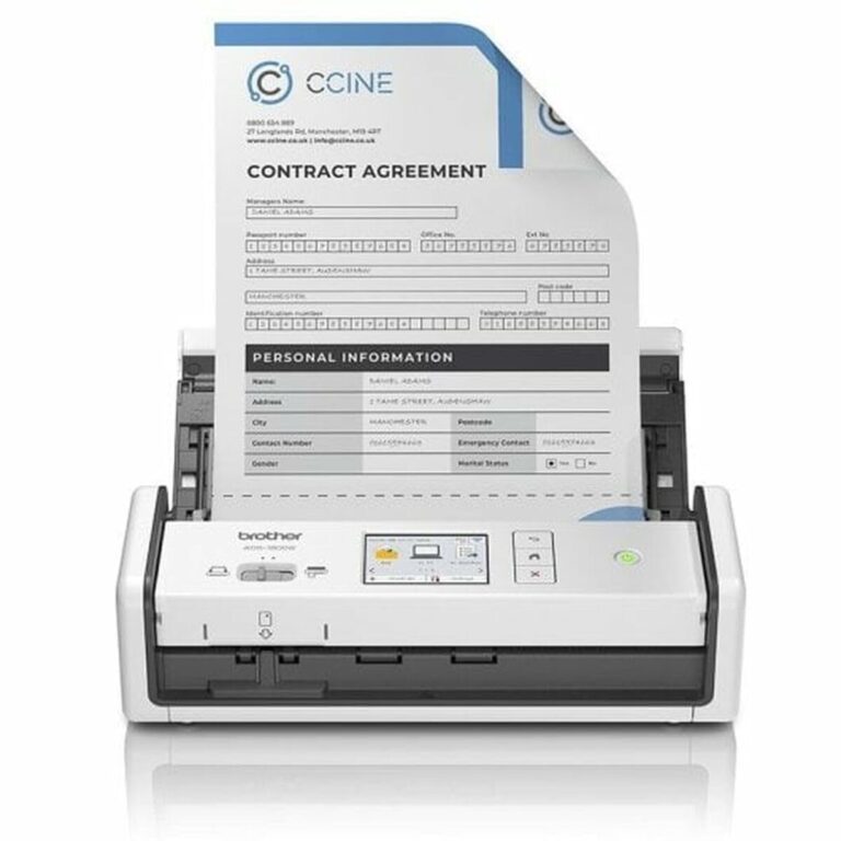 Brother ADS-1800W Scanner Wireless A4 Compatto 30 ppm