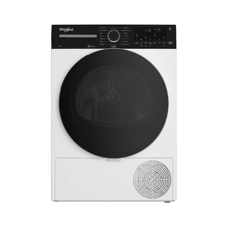 Whirlpool Asciugatrice 9 kg Pompa di Calore Classe C con 6° SENSO