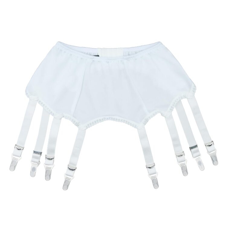 Luxallacki Reggicalze Retro con 8 Cinghie e Clip in Metallo