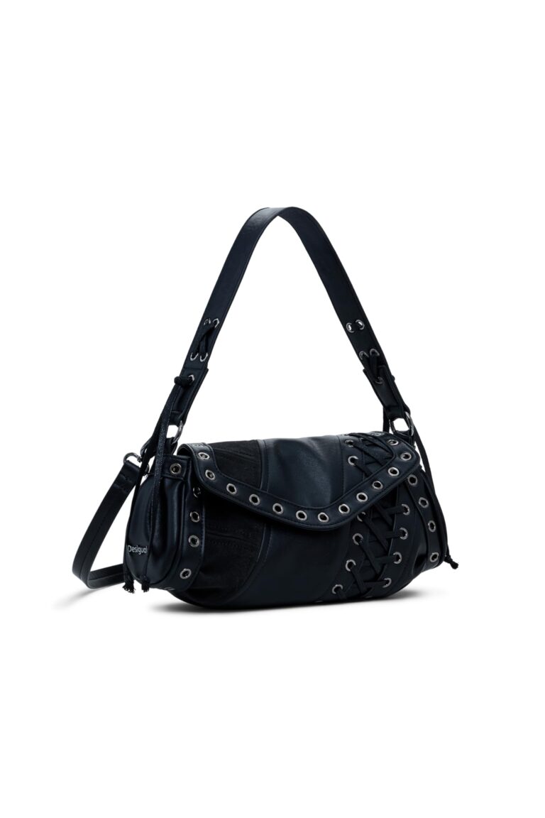 Desigual borsa a tracolla pochette Zarauz Tango Patch Crossbody Bag Black nero