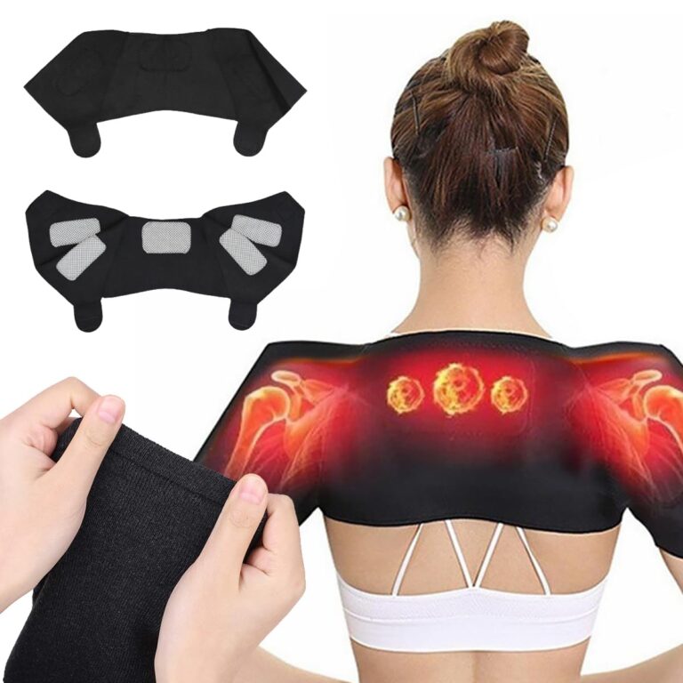 Comioke fascia spalle calda invernale con doppia imbottitura