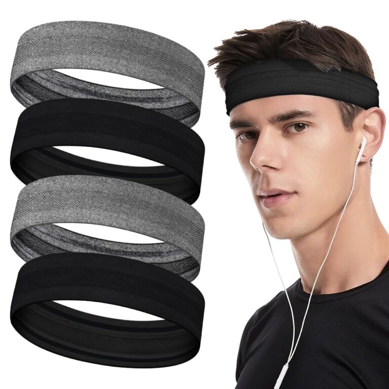 LOPHE Headband - 4 fasce capelli elastiche da corsa