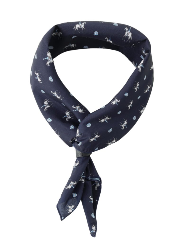 WANYING Foulard Quadrato Uomo con Cinturino in Pelle Vintage