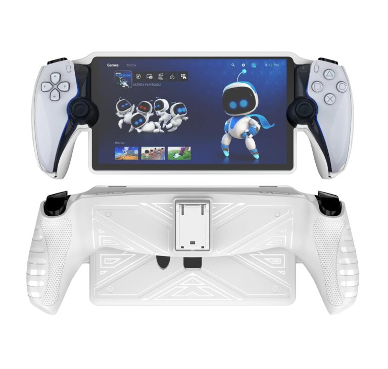 Custodia protettiva in TPU per PlayStation Portal con supporto