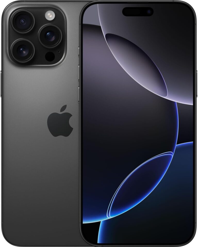 Apple iPhone 16 Pro Max, 256GB, Titanio Nero (Ricondizionato)