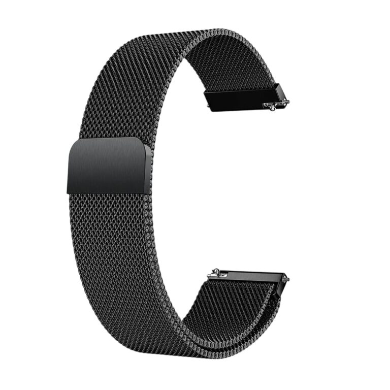 Cinturino smartwatch in maglia milanese acciaio con chiusura magnetica