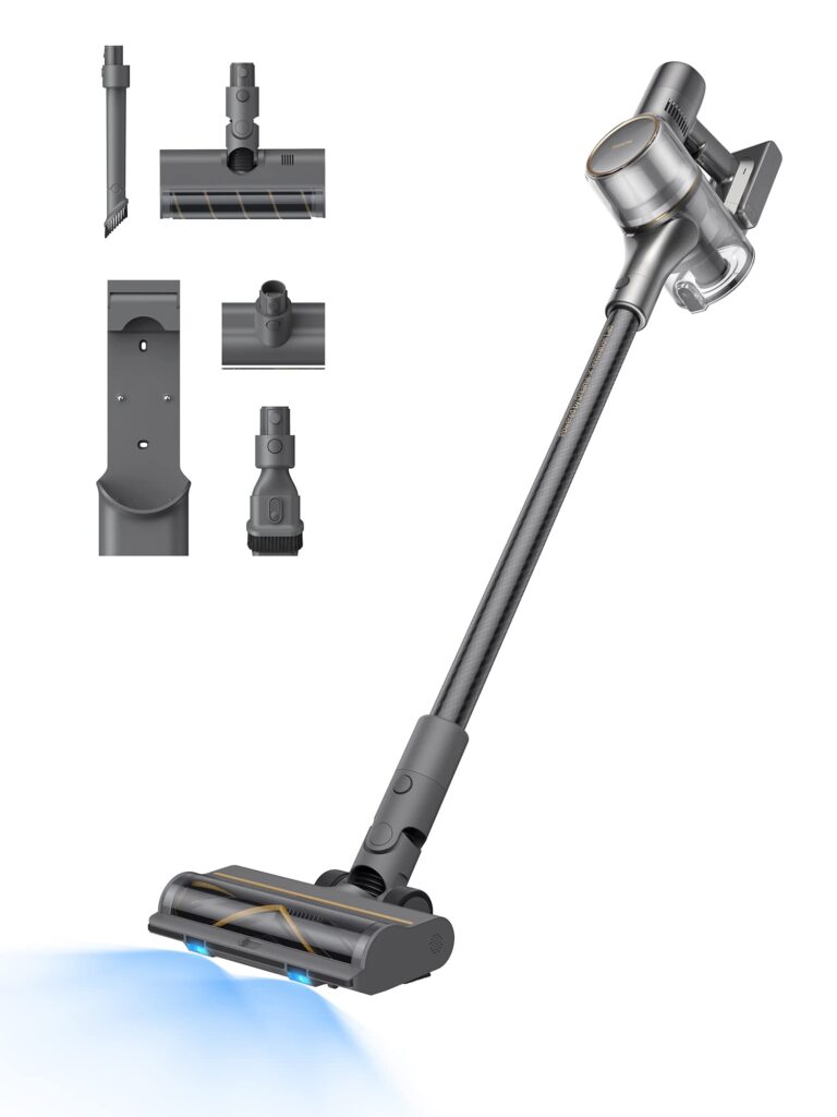 DREAME R20 Aspirapolvere Senza Fili, Aspirazione Potente 22,000PA/190AW, Autonomia 90min, Individuazione Sporco, Schermo L...