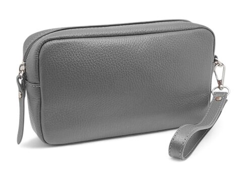 FAST WORLD SHOPPING Pochette Vera Pelle Uomo Made in Italy