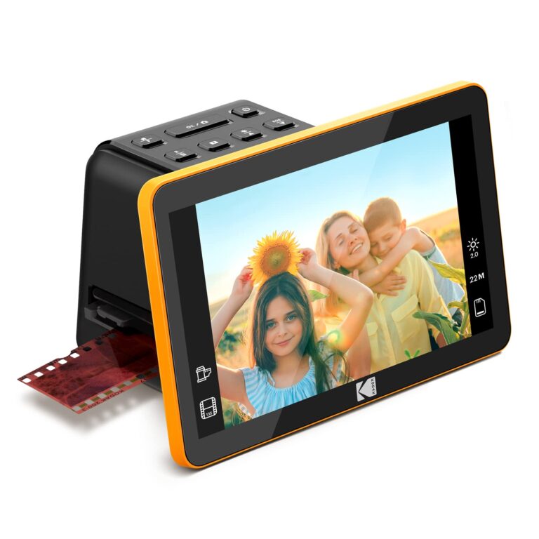 Kodak Slide N Scan Scanner per Pellicole con Schermo LCD 7" e 22 MP