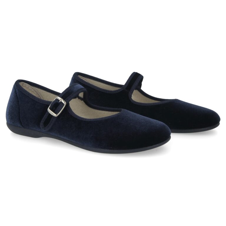 Payma, ballerine Mary Jane in velluto da donna