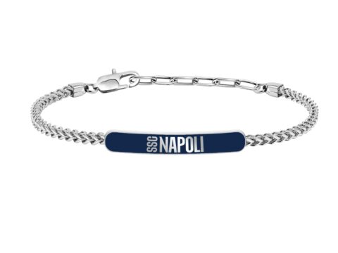 Clondo Bracciale Uomo Donna SSC Napoli in Acciaio – Collezione Ufficiale