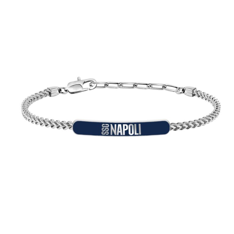 Clondo Bracciale Uomo Donna SSC Napoli in Acciaio – Collezione Ufficiale