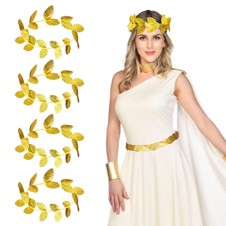 CATOR Diadema in Lamina d'Oro, Corona d'Alloro Romana e Greca