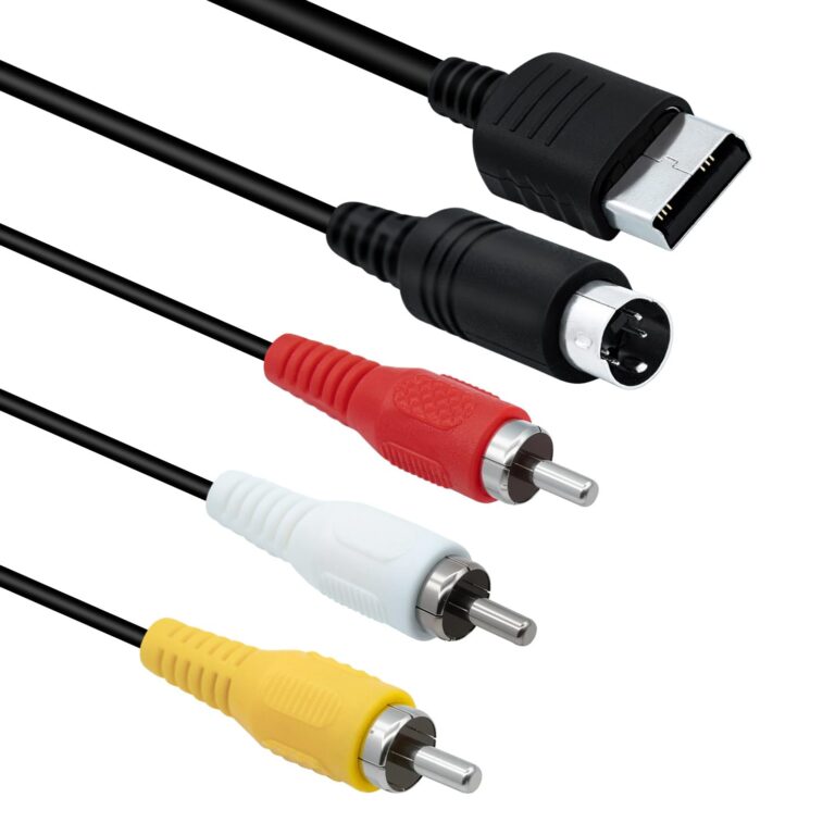 Gam3Gear Cavo AV S-Video RCA per Sega Dreamcast