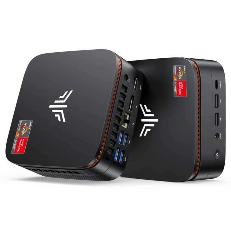 NiPoGi Hyper H1 Mini PC AMD Ryzen 7 6800H, 32GB RAM, SSD 1TB NVMe