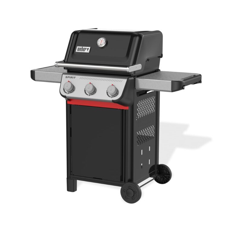 Weber Barbecue a gas Spirit E-310/3 bruciatori, accensione Snap-Jet, ruote resistenti e griglia di riscaldamento, superfic...