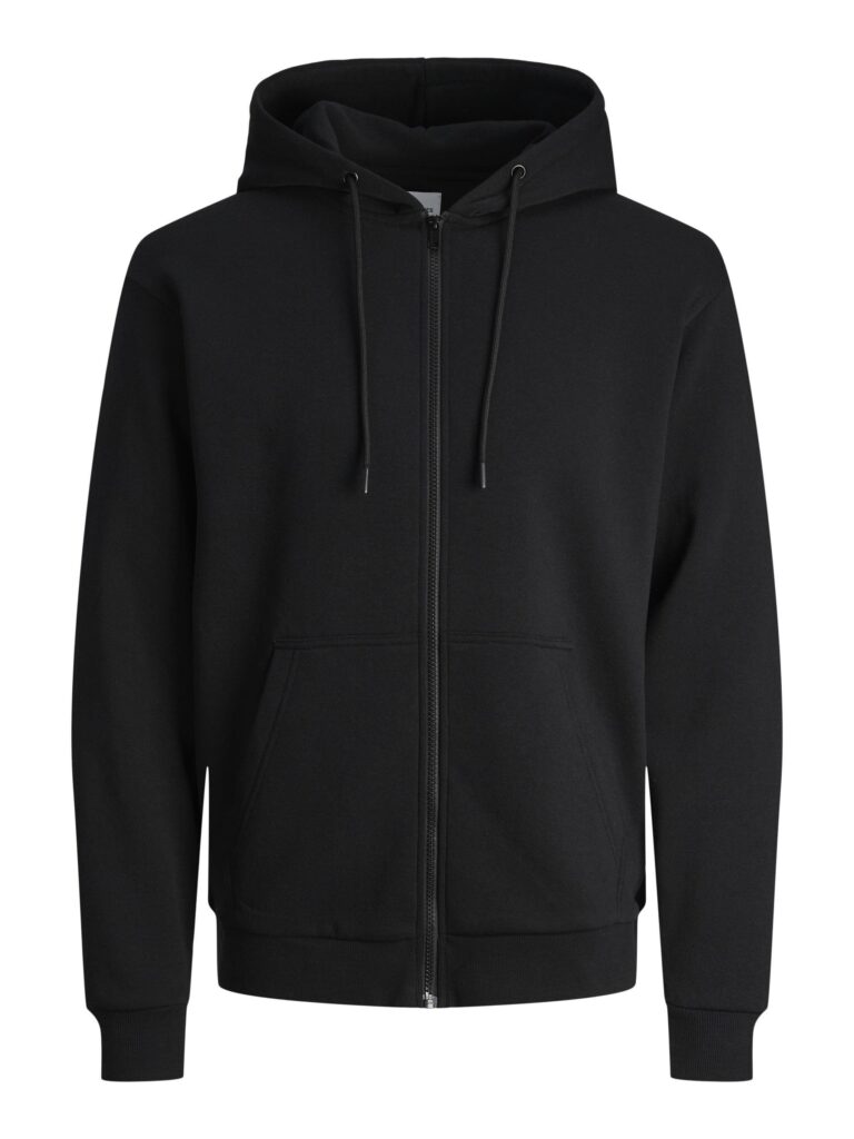 Jack & Jones Felpa con Zip Full-Zip Tinta Unita
