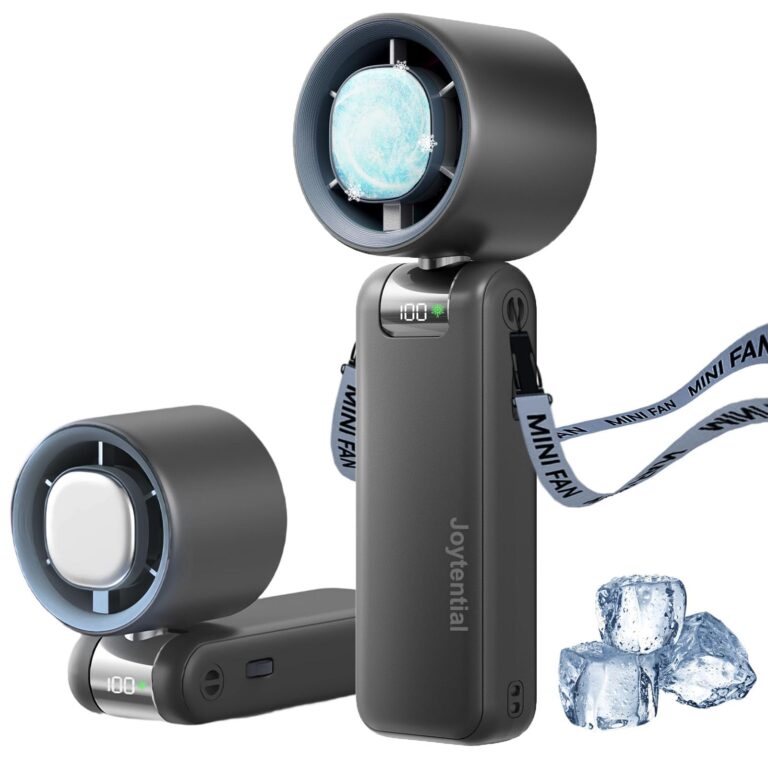 Ventilatore Turbo Portatile USB Ricaricabile, 1-100 Velocità
