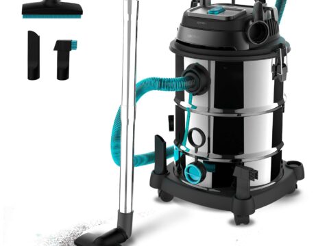 Cecotec Conga Rockstar Wet & Dry Steel Pro Aspiratore 30 L 1600 W