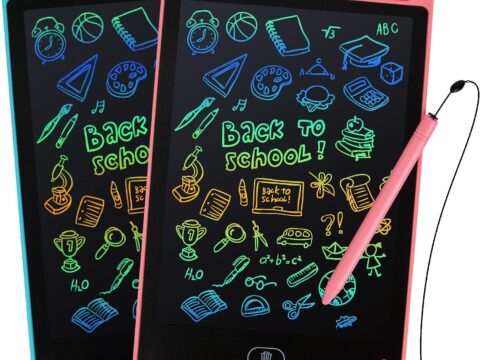 Kogabanny Tavoletta LCD 10″ per Bambini, Confezione da 2 pezzi