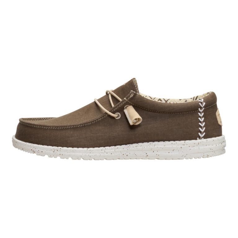 Hey Dude Wally Stretch Canvas Slip-On Uomo Naturale