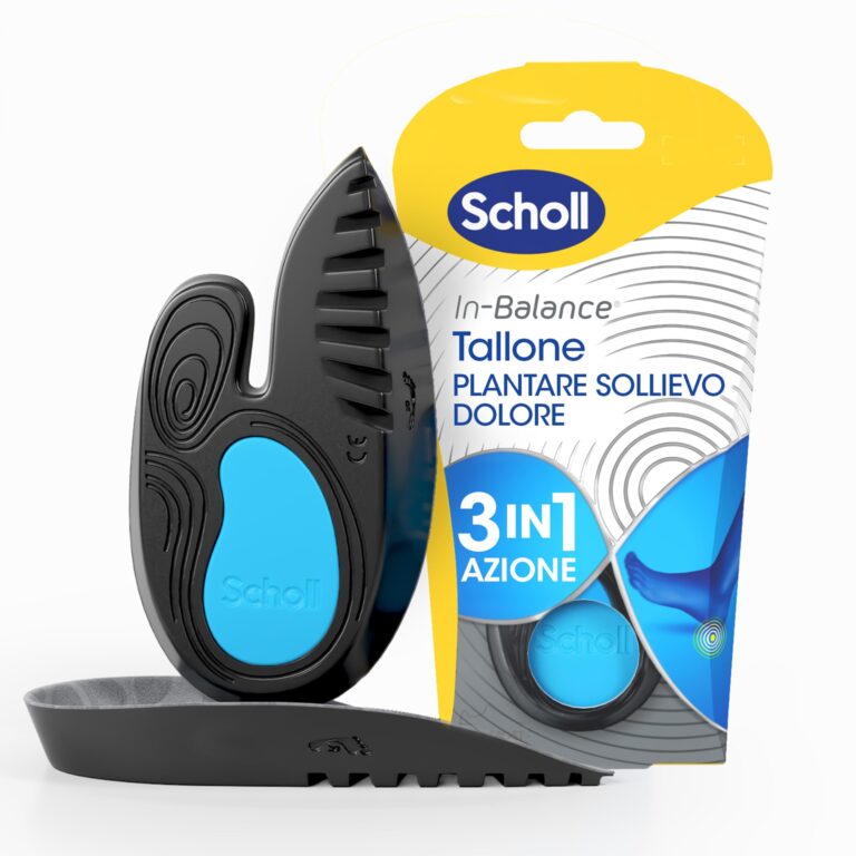 Scholl In-Balance Tallone – plantare ortopedico sollievo tallonite e Achille