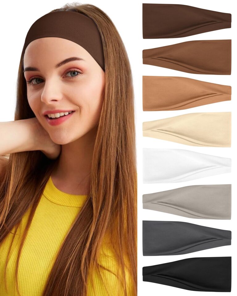 BELEVO Fasce capelli sottili antiscivolo donna - Set 8 pezzi