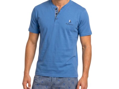 DeFonseca o-day Pigiama Estivo Uomo Corto in Cotone 100%