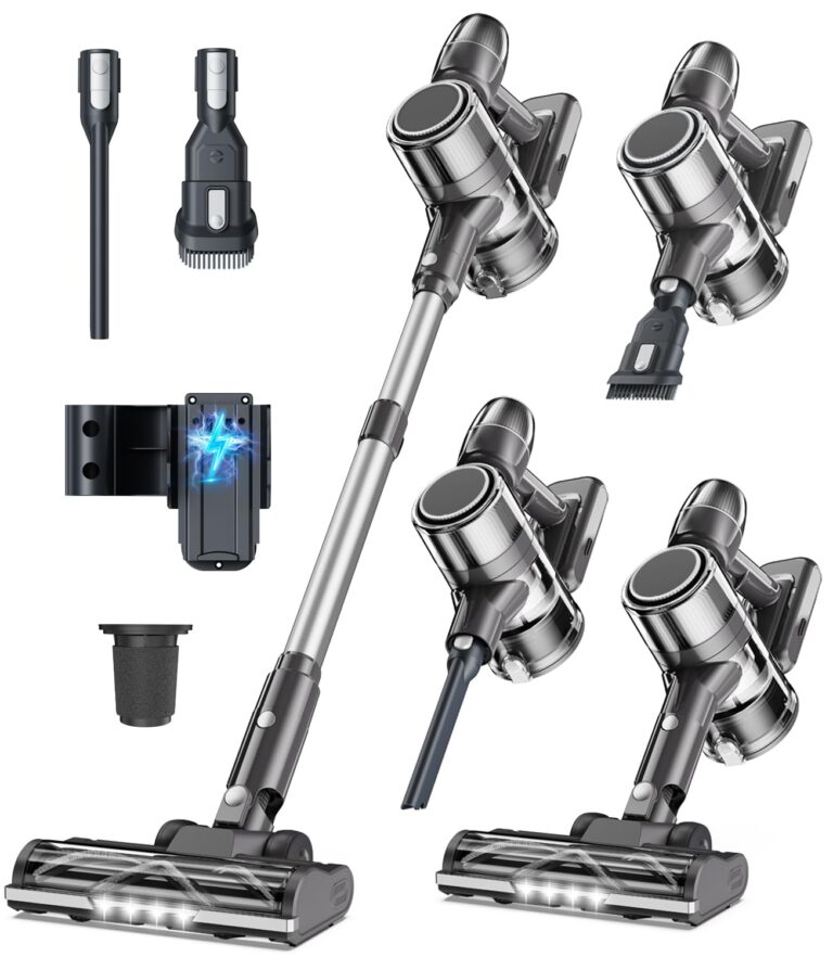 Aspirapolvere Senza Fili Scopa Elettrica - Potente Filo Batteria Cordless Vacuum Cleaner Scope Elettriche Sacco Portatile ...