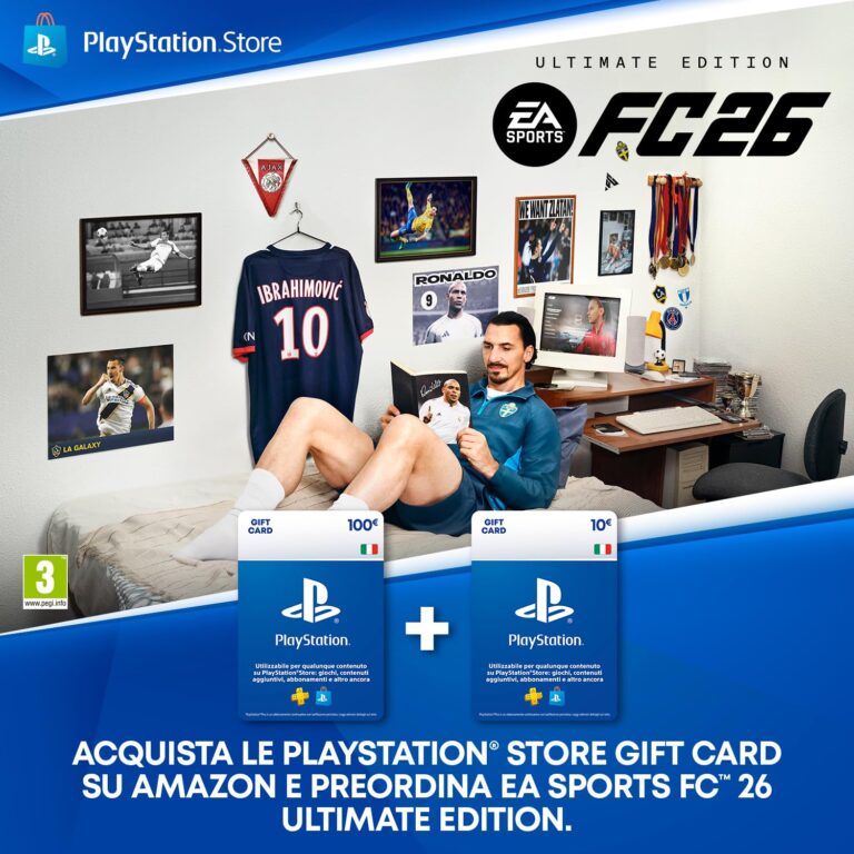 Gift Card PlayStation Store 110€ - EA SPORTS FC 26 Ultimate Edition