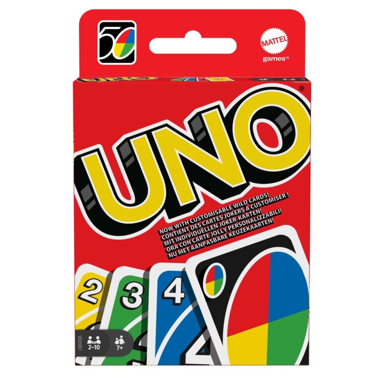 Mattel Games - UNO Carte da Gioco, adatto per bambini e per tutta la famiglia con carte speciali, Giocattolo per bambini ...