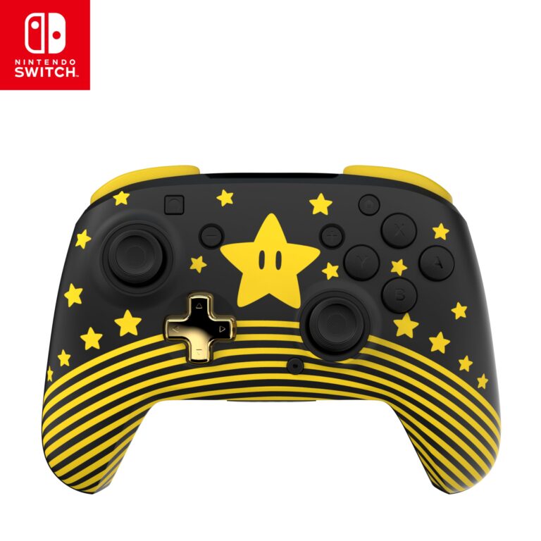 Turtle Beach Rematch Super Mario Star controller wireless Switch