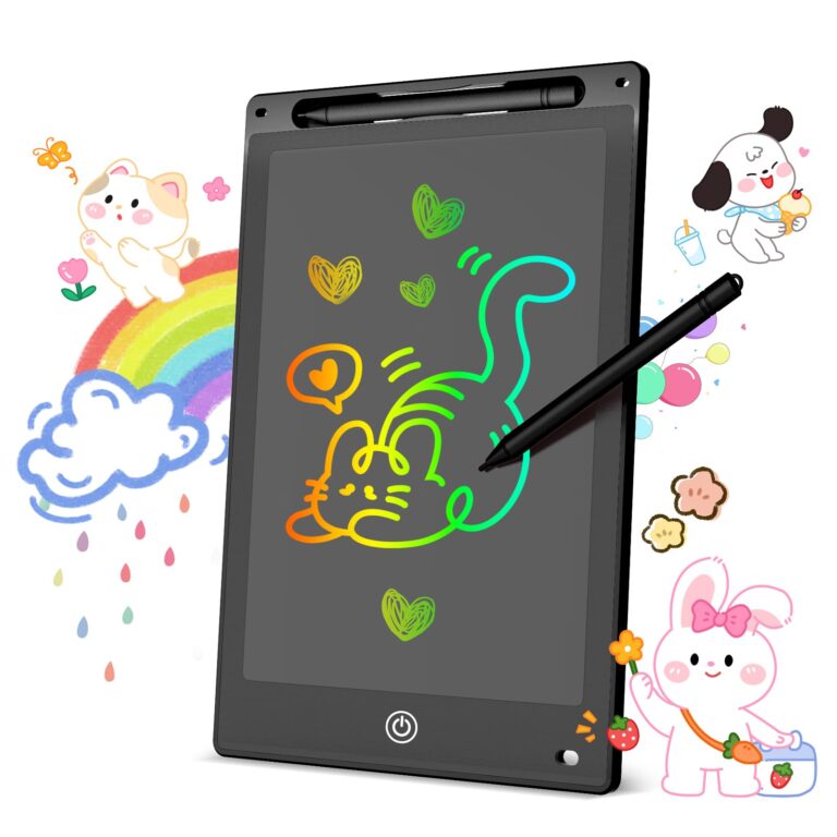 Tavoletta LCD Scrittura Colorata Cancellabile con Blocco Schermo