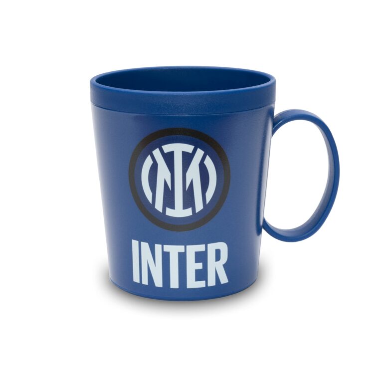 Sportbär Trading & Merchandising GmbH Inter Tazza in Polipropilene, Blu, Unisex, Made in Italy