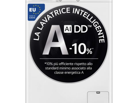 LG F4R709TAIDD Lavatrice AI DD 9 kg 1400 giri Classe A