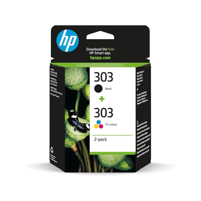 HP 303 Nero + Tricromia – Confezione doppia originale