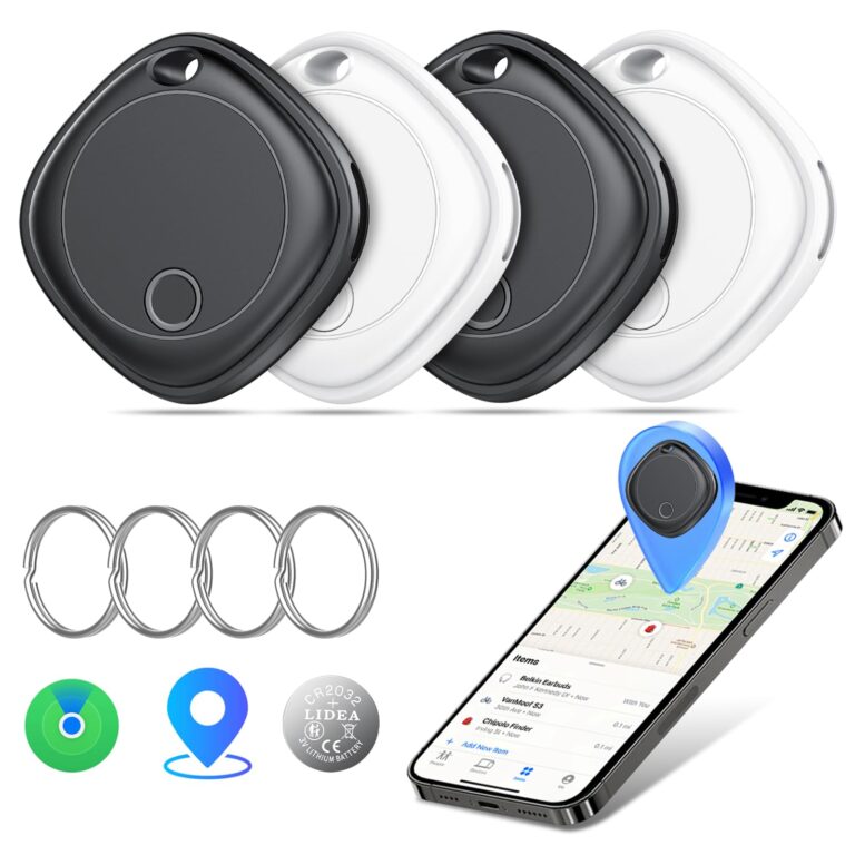 Smart Tracker Bluetooth 4 pezzi compatibile con Dov'è, IP67